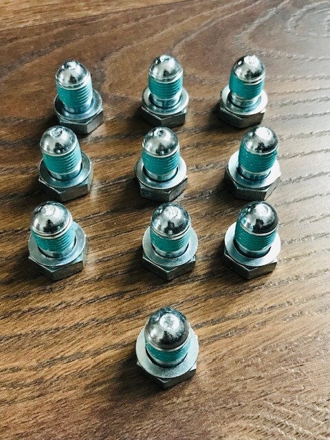 Tappo Scarico Olio M14x1.5 Per Audi A4 A6 - Acciaio, Nero, Con Guarnizione (2 Pezzi) - Foto 7