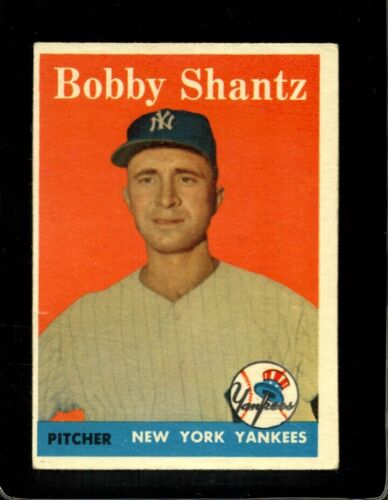 1958 TOPPS #419 BOBBY SHANTZ VG+ YANKEES *NY9920