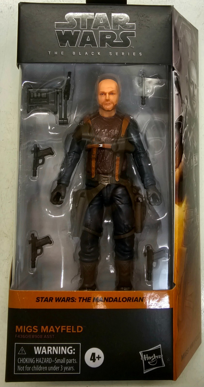 Hasbro Star Wars Black Series The Mandalorian Migs Mayfeld 6"" Action Figure New