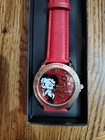 Brand New Retro 1950's Betty Boop Cartoon Sex Symbol Red Women's Wristwatch