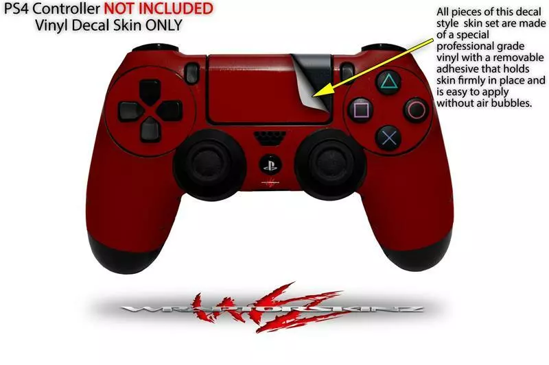 Red playstation clearance 4 controller