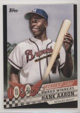 2020 Topps Decades Best Award Winners Black 290/299 Hank Aaron #DB-4 HOF 9qk