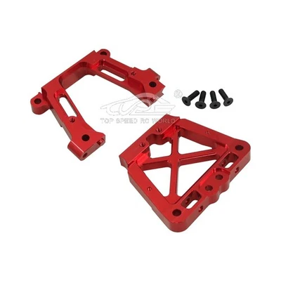 TSRC Schwingenhalter Bulkhead hinten orangerot für HPI Baja 5B 5T 5SS