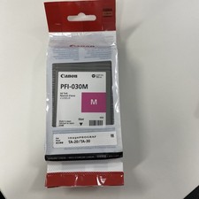 2 X Canon PFI-030M Magenta Ink imagePROGRAF TM-340 TA-20 TA-30 Plotter Printer 