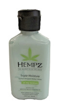 NEW Hempz Triple Moisture Herbal Body Moisturizer 2.25 oz/66ml