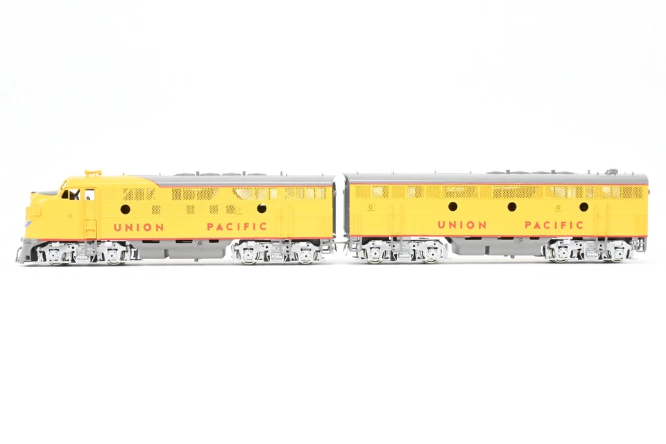 Juego de 2 unidades HO Brass Oriental Limited UP Union Pacific EMD F3A/F3B PHII 1500 HP FP Foto 2 de 4