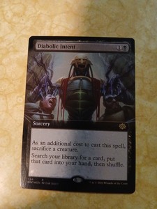 Diabolic Intent Foil | eBay