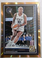 2025 Panini Donruss WNBA - Courtney Williams #70 Orange Laser /199