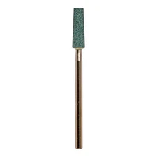 Green Mounted Abrasive Stone (Tapered - Regular)