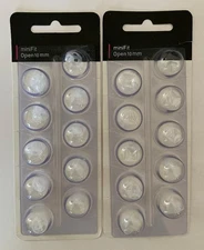 2 Pack MiniFit 10mm Open Domes For Oticon Hearing Aids. 20 Domes Total. Generic.