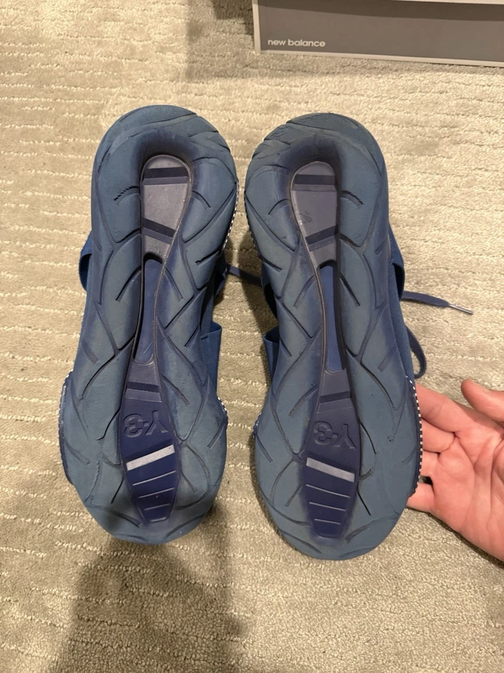 Y3 Qasa High Blue - US 10.5 - Image 4 of 4