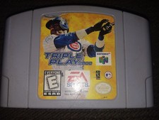 Triple Play 2000 Nintendo 64 2000 E NTSC-U/C EA Sports Baseball Game
