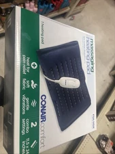 Conair Massaging Heating Pad for Pain Relief 11.5 x 24", Vibrations, 2 Settings