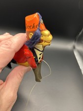 LINEMAR JOCKO Tin Litho Climbing Monkey in working order