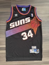 Adidas Hardwood Classics Phoenix Suns Charles Barkley 32 NBA Jersey Men  s XS