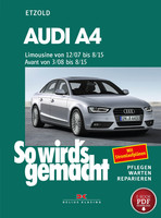 PDF Audi A4 / Audi A4 Avant (07-15) - Reparaturanleitung So Wird`S Gemacht