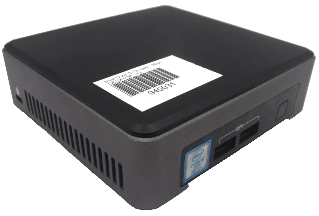 ミニ PC IntelNUC NUC7BNH i5-500SSD-8GBRAM 【公式通販】