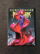 2022 Upper Deck Marvel Masterpieces Base Medusa Variant Cover #77 /399