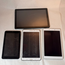 Lot of 10 Tablets, Samsung, Misc, iPad - As Is