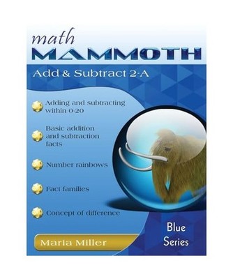 Math Mammoth Add & Subtract 2-A, Miller, Maria
