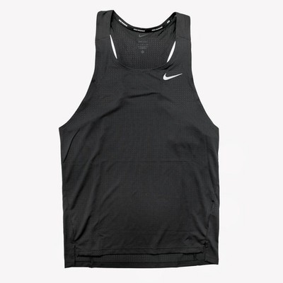 Nike Men's Dri-FIT Fast Running Singlet Tank Top Black FN4229-010