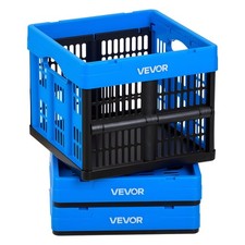 VEVOR Plastic Collapsible Storage Bins 25L 3 ...