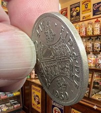 1950 Half Crown Coin George VI - Vintage UK 2s 6d - Nice Circulated Condition