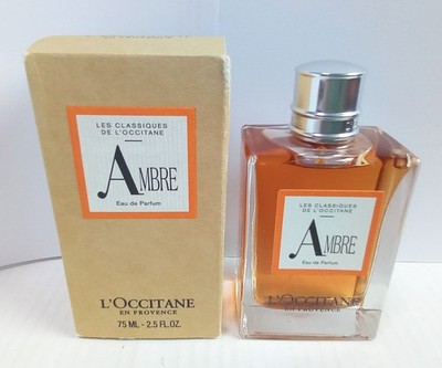 Les Classiques de L'Occitane Ambre Flakon neu 75 ml Rarität