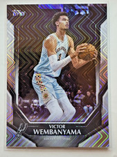 #NBA-7 Victor Wembanyama Wave Refractor Topps Collectors Kits
