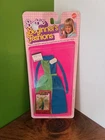 1979 Mattel Vintage Barbie Beginner's Fashions #1371 Slip On Snap Tie  On Card