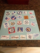 STICKERS: AMERICAN SOCCER LEAGUE 1933-83 NEW (YOU PICK FROM TEAM LIST)