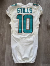Kenny Stills GAME USED Miami Dolphins Jersey 50 Season Patch 10/25/15 HOU Swap