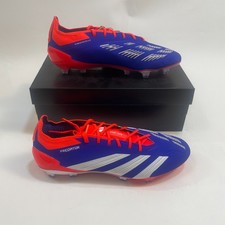 adidas Predator Elite FG No Tongue Soccer Cleats Blue White Red Sz 9 BNIB 260