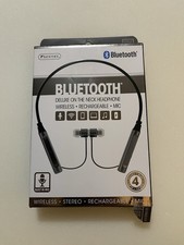 Bluetooth Neckband Wireless Headphones Mic Headset Stereo Earbuds Earphone BT910