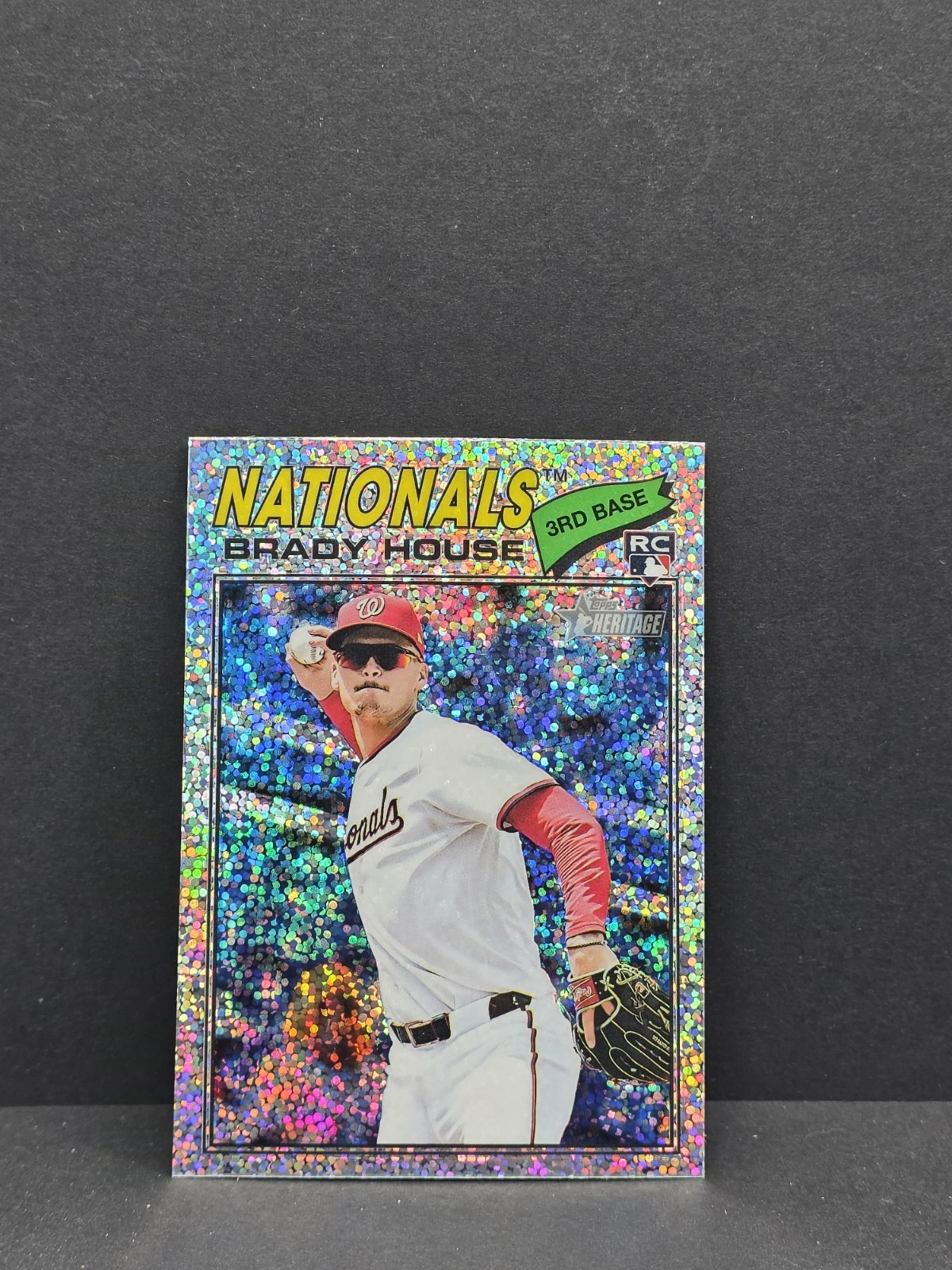 2026 Topps Heritage - Brady House #153 Chrome Silver Sparkle Refractor (RC)