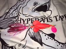 High Percentage Salmon Trolling Spinner Bait- 2” Spinner And #3 Blade Pack Of 1