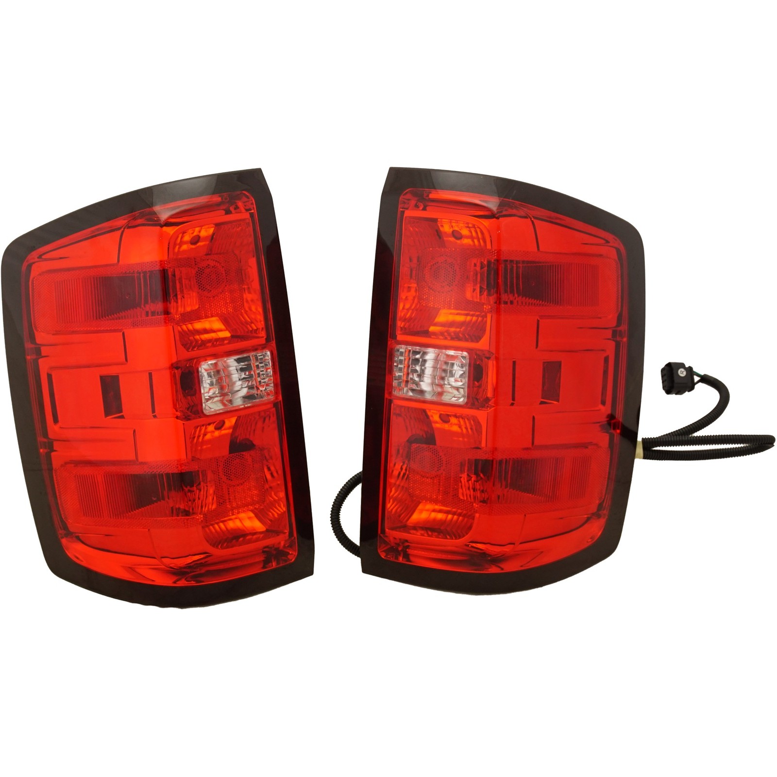 14-15 Silverado DRW Taillight Set Pair No Bulbs Included