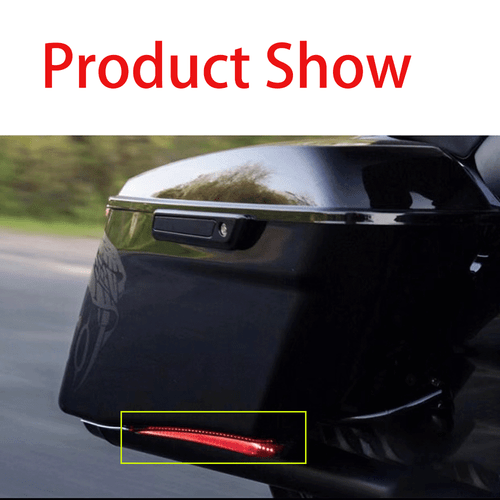Saddlebag Extended Flow LED Run Brake Turn Signal Light For Harley Road Glide - Picture 4 of 14