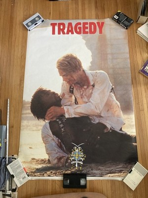 Romeo & Juliet Leonardo DiCaprio vintage movie poster montague subway 40x60