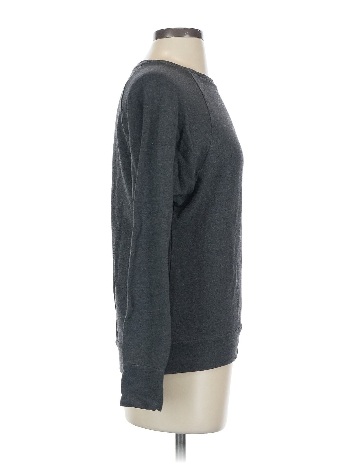 Uniqlo Women Gray Sweatshirt S thumbnail 3