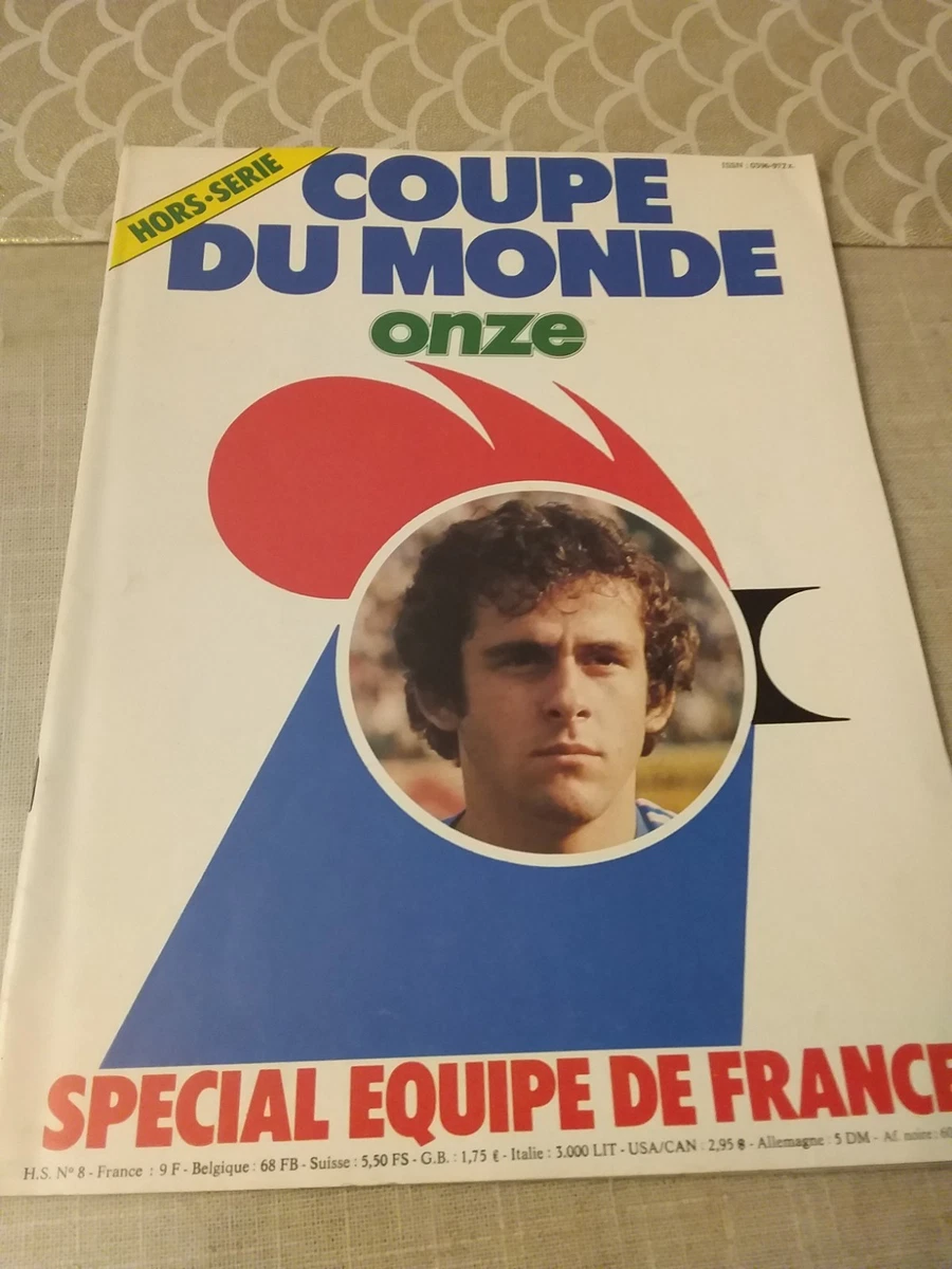 Maillot football vintage de l'équipe de France