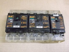 Lot of 3 Fuji Electric 2 EA33 30A and 1 EA32 20A Auto Breaker used 