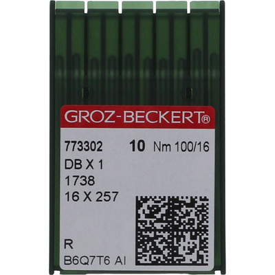 10pk Groz-Beckert Needles, DBx1