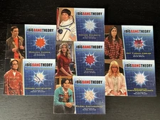 2013 Cryptozoic The Big Bang Theory Penny Sheldon Leonard Howard + Wardrobe Lot