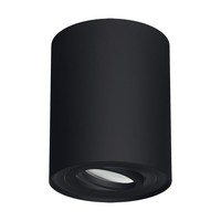 Deckenlampe Deckenspot Schwarz Ø 9,4 Cm H: 12,5 Cm Klein Schwenkbar GU10 Metall