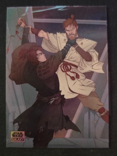 2025 Topps Chrome Star Wars Galaxy Anakin's Chokehold Duel on Mustafar #DOM-3 - Picture 1 of 2