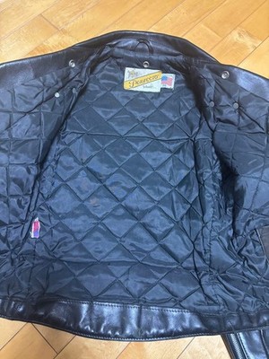 Schott NYC 118 Perfecto 36 Double Rider Cowhide Leather Biker