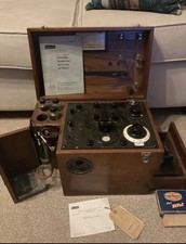 Vintage Wooden Case Scientific Instrument - steampunk prop - Cambridge PH test 