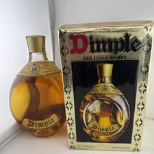 SALE Haig Dimple Scotch Whisky 26 2/3 Floz 70&deg; Proof c.1970s Cheapest Avail