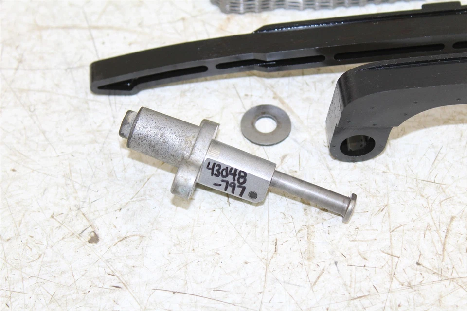 2005 Suzuki King Quad 700 4x4 Timing Chain Guide Slides w/ Camshaft Tensioner - Image 3 of 4